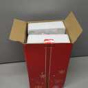 10" Christmas Snow Globe Lantern with Farm Snowman Lighted Swirling Glittering Snow Globes with Music & Timer, Christmas Decorations for Home Tabletop Indoor