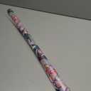 Retro Magnolia Flowers Window Privacy Film,Stained Glass Decals Colorful Floral Privacy Rainbow Decals Living Room Sun Blocking Decor Removable Static Cling Stickers,16.93x39.37inch