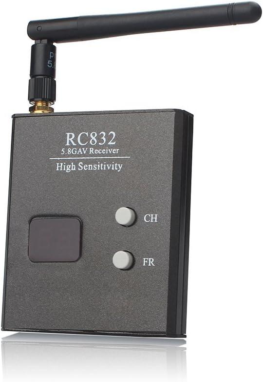 AKK 5.8G RC832 Mini FPV Receiver Double-Screen Display for FPV Quadcopter Drone