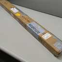 Double Curtain Rods 36-72 Inches for Windows, 1 Inch Diameter Adjustable Heavy Duty Drapery Rod with Aluminum Alloy Brackets and Finials, Modern Stylish Dual Curtains Rod, Brushed Gold