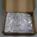 6 Packs Clear Zippered Storage Bags Sweater Moth Bags Plastic Storage for Blankets Clothes Bed Sheet Organizer with Zipper for Closet Linen Sweater Bed Sheet Clothes Pillow(16 x 14 x 4 Inch)