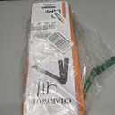 CHARYJOD Dimmable LED Desk Lamp with USB Charging Port Bright, 50 Lighting Modes Dual Swing Arm Architect Table Lamp Light Desk Lamp for Home Office Dorm Piano Nail (Black-Upgraded)