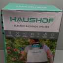 HAUSHOF 4 Gallon Backpack Sprayer, Battery Powered Sprayer with 4 Nozzles, 70PSI High-Pressure Battery Sprayer, Extended Battery Life, Wide Mouth Design, Trigger Lock for Weeding, Spraying, Cleaning