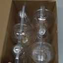 Ascher Vintage LED Edison Bulbs 6W, Equivalent 60W Incandescent, Non-Dimmable, Warm White 2700K, ST58 Antique LED Filament Bulbs with 80+ CRI, E26 Medium Base, Clear Glass, 6-Packs