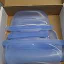 Ziploc Endurables Pouch and Containers Variety Pack, Reusable Silicone Bags and Food Storage Meal Prep Containers for Freezer, Oven, and Microwave, Dishwasher Safe, 5 Total