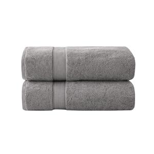 Madison Park 800GSM Bath Sheet Towel Oversized 34" x 68" 2 Pack 100% Cotton Bath Towel Set Highly Absorbent Hotel Spa Quality for Bathroom, Grey