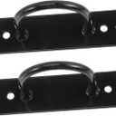 2Pcs Battle Rope Anchor Wall Ceiling Mount for Gym Rope Accessories Securely Holds Fitness Equipment Indoors Outdoors for Suspension Straps Gymnastic