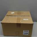 GarveeHome Scalloped Entryway Rug, 2x3 Solid Brown Washable Front Door Rug Indoor Entrance Floral Carpet Non-Slip Low Pile Throw Rugs for Kitchen Floor, Powder Room, Entry, Bathroom, Kids Room