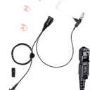 XPR 3500e XPR 3300e Earpiece with Mic Compatible with Motorola Radios XPR 3300e XPR3500 XPR3300 XPR3300e XPR3500e XPR3300 XPR3500, Acoustic Tube Headset with PTT Microphone,Surveillance Headset