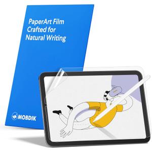 MOBDIK Paperfeel Screen Protector Compatible with iPad Mini 7 2024 (A17 Pro) & iPad Mini 6 2021 (8.3 Inch), Anti Glare, Matte Film for Drawing/Writing, Compatible with Apple Pencil