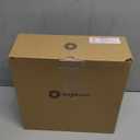 Christmas Star Tree Topper with Built-in Led Snowflake Projector Lights Hollowed Pentagram Tree Topper,Plug in Christmas Tree Ornament for Indoor Office Xmas New Year Holiday Tree Decoration