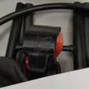 HKAI Baby Bouncer, Portable Baby Bouncer Seat for Babies 0-18 Months, 100% Cotton Fabrics, 3 Modes of use with Rocker and Stationary Options, Infant Rocker Chair with Hanging Toys-Dark Grey