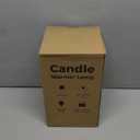 DORESshop Candle Warmer Lamp, Dimmable Candle Lamp Warmer with Timer, 2H/4H/8H, Compatible with Large Jar, with 2 Light Bulbs