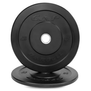 CAP Barbell Rubber Olympic Bumper Plate | Pair of 10lb Plates