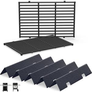 QuliMetal Grill Parts Replacement 7636/67046 Flavorizer Bars 7639/7638 Grill Grate for Weber Spirit/Spirit II 300 Series & GS4,Spirit E/S-310 320,Spirit II E/S 310 Gas Grills with Front Mount Control