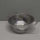 Kaishun Colander Stainless Steel 3-Quart, Kitchen Strainer for Pasta, Fruits Vegetables, Dishwasher Safe