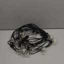 50FT Outdoor String Lights with 25 Shatterproof S14 Vintage Edison Bulbs E12 Sockets,2700K Dimmable Outdoor Lights,IP55 Waterproof LED String Lights for Outside, Patio, Garden, Backyard,Bistro