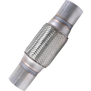 Flex Pipe,Heavy Duty Exhaust Flex Pipe,Car Accessories Stainless Steel Flexible Exhaust Pipes,Universal Muffler Tube Automotive Replacement,Suitable for Most Cars,Trucks (2.25"x6"/10")