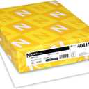 Neenah Exact Index Cardstock, 8.5" x 11", 110 lb/199 gsm, White, 94 Brightness, 2000 Sheets (40411)