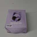 SOMIC G951S Purple Stereo Gaming Headset with Mic for PS4, PS5, Xbox One, PC, Phone, Detachable Cat Ear 3.5MM Noise Reduction Headphones Computer Gaming Headphone Self-Adjusting Gamer Headsets