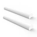 2 Pack Bed Bumpers, Foam Bed Bumpers, Bed Rail Bumpers with Washable Cover, Bed Guard Rails