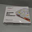 FZDSY Snackle Serving Tray with Lid – Leak-Proof Upgraded Snack Platter for Dips, Sauces, Fruits & Veggies – Airtight Covered Food Tray for BBQ, Picnics, Road Trips & Outdoor Entertaining