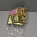 Sparkle and Bash Gold Goodie Bags - Mini Metallic Gold Reusable Paper Bags for Party Favors, Pack of 24, 6 x 5 x 2.5 Inches, Rope Handles