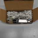 JMEXSUSS 100 LED Warm White Christmas Lights, 8 Modes Christmas Tree Lights Plug in, Indoor String Light Bedroom 33ft Connectable Fairy Twinkle Light Outdoor for Home Garden Xmas Tree Decor