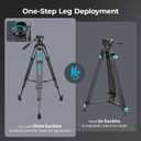 SmallRig 79''/200.5cm Carbon Fiber Video Tripod with 7-Step Counterbalance
