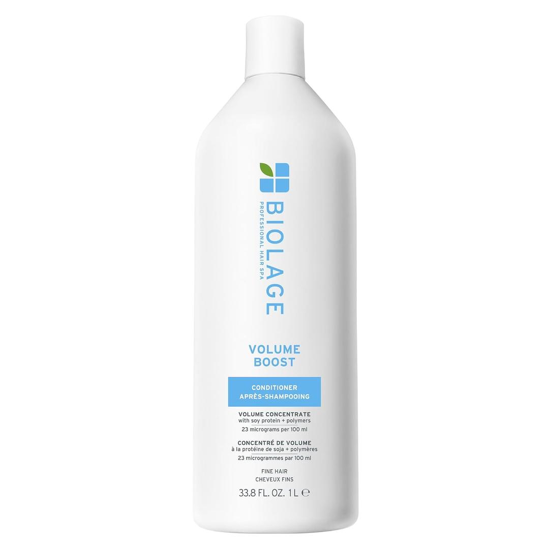 Biolage Volume Boost Conditioner - Weightless Moisture, Shine & Volume, Detangles Fine Hair, Soy Protein & Polymers, Vegan & Paraben-Free