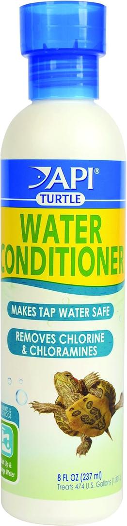2 x API TURTLE WATER CONDITIONER Water Conditioner 8-Ounce Bottle