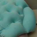 Atsuwell Bathtub Pillow for Full Body Bath Pillow, Thick Bath Cushion for Tub with Foam Beads & Secure Suction Cups, Luxury Pressure Relief for Neck, Waist, Hip Support, Spa Accessories, 51" x 16" (Standard)