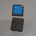 Spugan for Motorola Razr 2025 Case, Built-in [HD Screen Protector] Slim Matte Hard PC Anti-Scratch Cover Wireless Charging Phone Case for Motorola Razr 2025/2024 (Black)