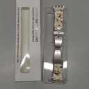 HOPO Compatible With Apple Watch Band Series Ultra/11/10/9/8/7,Resin Strap Bracelet Wristband Thin Fashion Lightweight Replacement For iWatch Bands Series 6/5/4/3/2/1/SE for Women Men (Nougat White for Starlight)