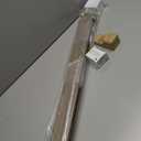 DEZ FURNISHINGS EZ Stick No Drill No Tools Cordless 1" Light Filtering Cellular Shade, 26" W x 72" H, Linen