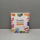 [22 Pcs] Reusable Glass Straws Shatter Resistant - Size 12"x8mm,9"x8mm,6"x8mm Including 9 Straight and 9 Bent Clear Glass Straws with 4 Cleaning Brush for 20 30 40 oz Tumblers,Cocktail,Coffee,Juice