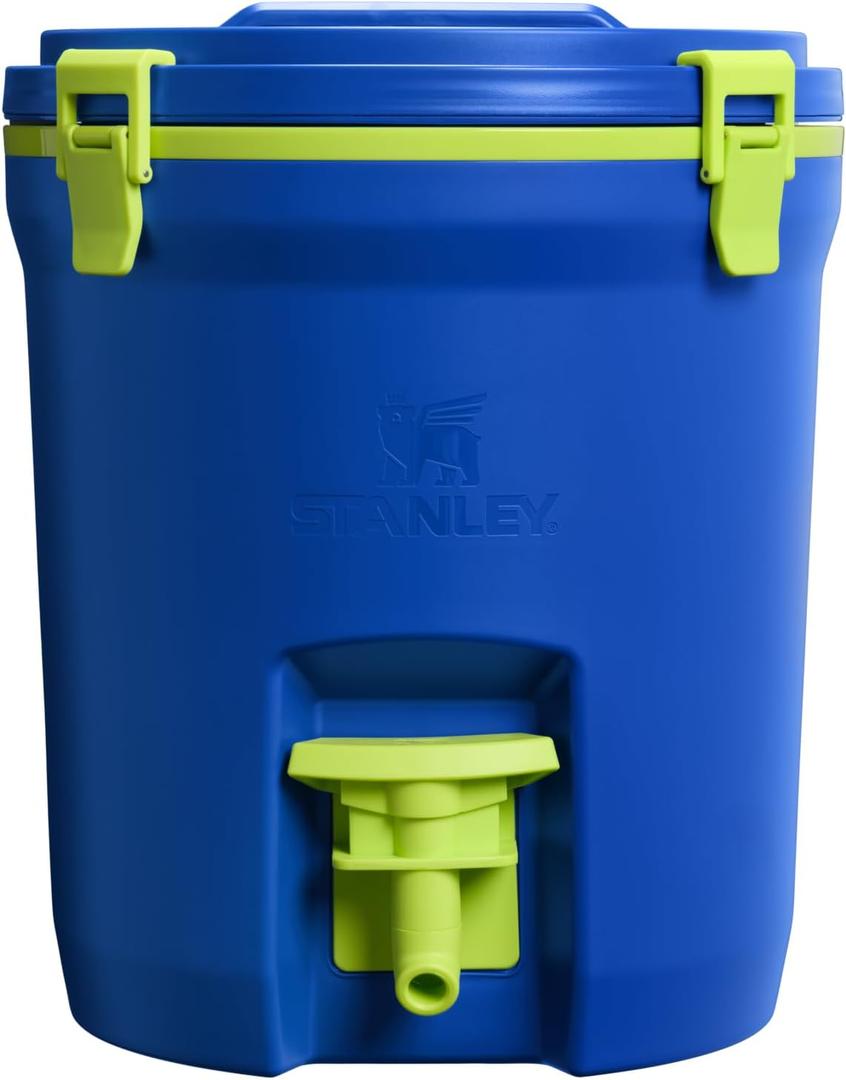 Stanley Adventure Fast Flow Water Jug | Leakproof Ice Water Dispenser | Insulated Beverage Cooler | Easy Pour Spigot and Latched Foam Lid | BPA-Free