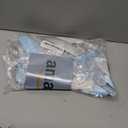 Snowflake Themed High Chair Banner - Winter Wonderland 1st Birthday Girl Decoration Highchair Garland For Baby Shower Party Decorations Photo Props (Blue)