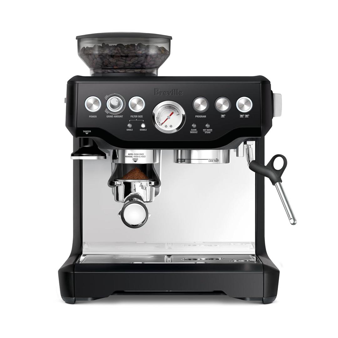 Breville Barista Express Espresso Machine BES870BTR, Black Truffle