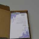 Acrylic Sign Holder 4x6 Inch, 3 Pack Sign Holders Vertical , Double Sided Display Clear TableTop Sign Holder, Acrylic Paper Holder for Wedding Reception, Party Decoration, Numbers Picture Frames