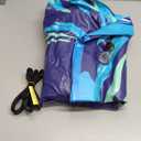 Snow Tube, 45''/48'' Rubber Snow Tubes with Commercial Grade Canvas Cover for Kids & Adults, Inflatable Heavy Duty Snow Sled Thickened Hard Bottom with Tow Strap, Sleds Winter Gifts