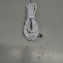 Extra Long USB Type C Cable USB-A 2.0 to USB-C Charger Cable, Premium Nylon Charging Cord - White