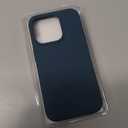 for iPhone 15 Pro Case Liquid Silicone Slim Shockproof Protective Cover 6.1 Inch Anti-Scratch Drop Protection, Blackish Green