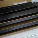 BIZUM Standing Desk Electric Adjustable Computer Desk-Stand up Desk Office Gaming Home Office Memory Desks 48x24 inches Black Frame/Rustic Brown Top