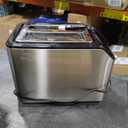 Chefman Smart Touch 2 Slice Digital Toaster, 6 Shade Settings, Touchscreen Controls, Extra-Wide Slots for Thick Breads & Bagels, +10 Seconds, Defrost, Removable Crumb Tray – Stainless Steel