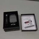 Stainless Steel Watch Band with Case Compatible with Apple Watch Series 11 10 46mm, Rugged Strap with Metal Protective Bumper Cover for iWatch Bands Men (Black)