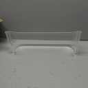 240323002 Refrigerator Door Bin Shelf Compatible with Frigidaire or Electrolux, Bottom 2 Shelves on Refrigerator Side, Single Unit, Clear, Replaces PS429725, AP2115742, AH429725