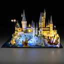 LED Light Kit for Lego 76419 Castle and Grounds Set, Compatible with Lego 76419 Building Blocks Model(Not Include Blocks Set)