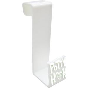 Ginsey Idea Factory Potty Hook/Storage Hook - Potty Training Storage, White (00577)