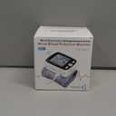 Blood Pressure Monitor Digital Wrist BP Machine Automatic BP Cuff (5.3 to 7.7 in) with 2 Users 180 Memory Voice Large LCD Display Adjustable Cuff USB Charging Carrying Case, Black